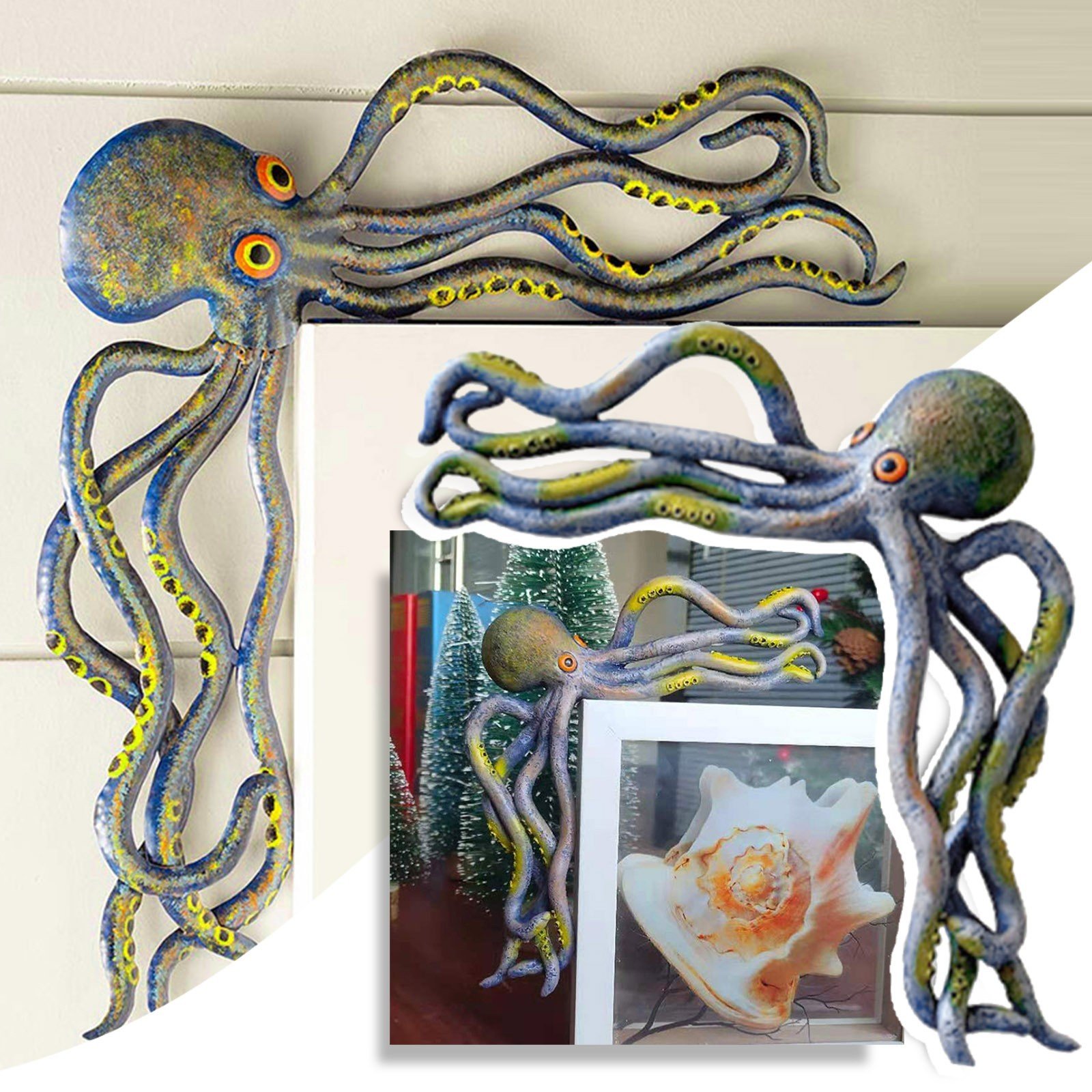 Octopus Resin Craft Decoration
