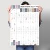 2020 365 days Paper Wall Calendar  Daily Planner