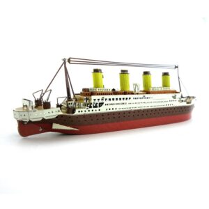 Kid's Puzzle 3D Titanic Metal Model DIY Boat Ship Educational Toys